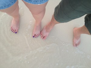 Feet in the Sand