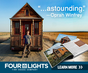 Image obtained from Four Lights Tiny Houses, no copyright infringement intended