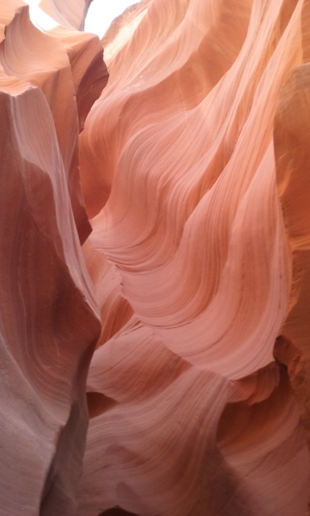 Another shot of Lower Antelope Canyon. The light changes constantly, and is amazing. It's on Navajo Tribal Land, so all tours are guided.