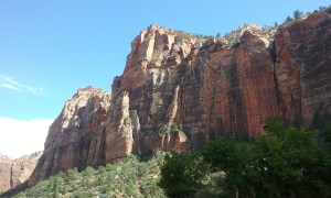 Zion National Park, before the storm.